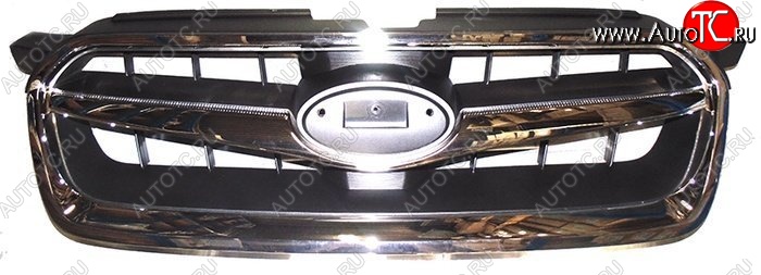 1 459 р. Решётка радиатора SAT  Subaru Legacy  BL,B13 (2006-2009) рестайлинг седан (Неокрашенная)  с доставкой в г. Воронеж