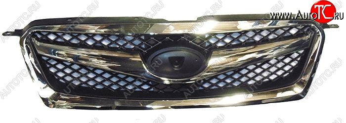 2 199 р. Решётка радиатора SAT Subaru Legacy BM/B14 дорестайлинг седан (2009-2013) (Неокрашенная)  с доставкой в г. Воронеж