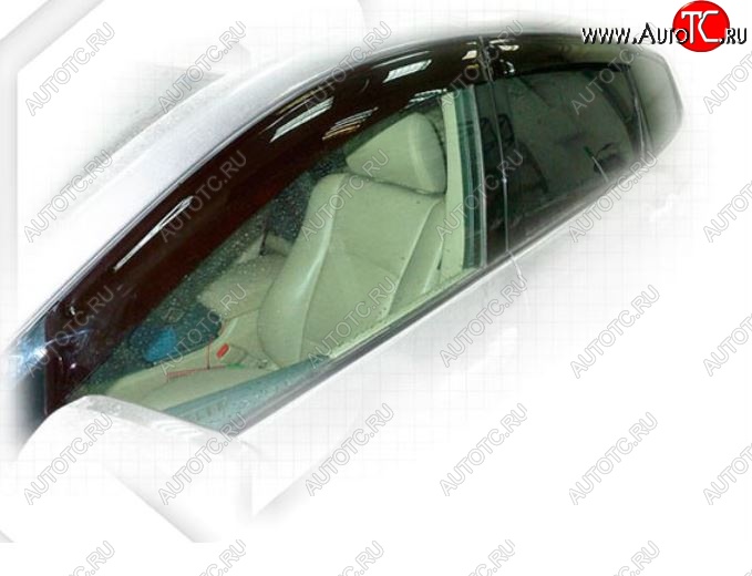2 079 р. Дефлектора окон CA-Plastiс  Subaru Tribeca (2008-2014) (Classic полупрозрачный, Без хром.молдинга)  с доставкой в г. Воронеж