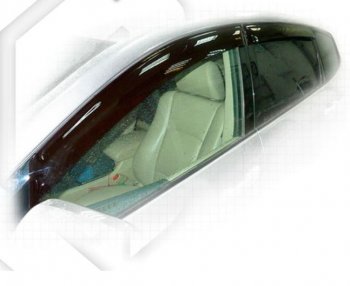 Дефлектора окон CA-Plastic Subaru Tribeca (2005-2007) (Classic полупрозрачный, Без хром.молдинга)