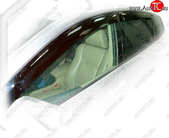 2 079 р. Дефлектора окон CA-Plastic  Subaru Tribeca (2005-2007) (Classic полупрозрачный, Без хром.молдинга)  с доставкой в г. Воронеж