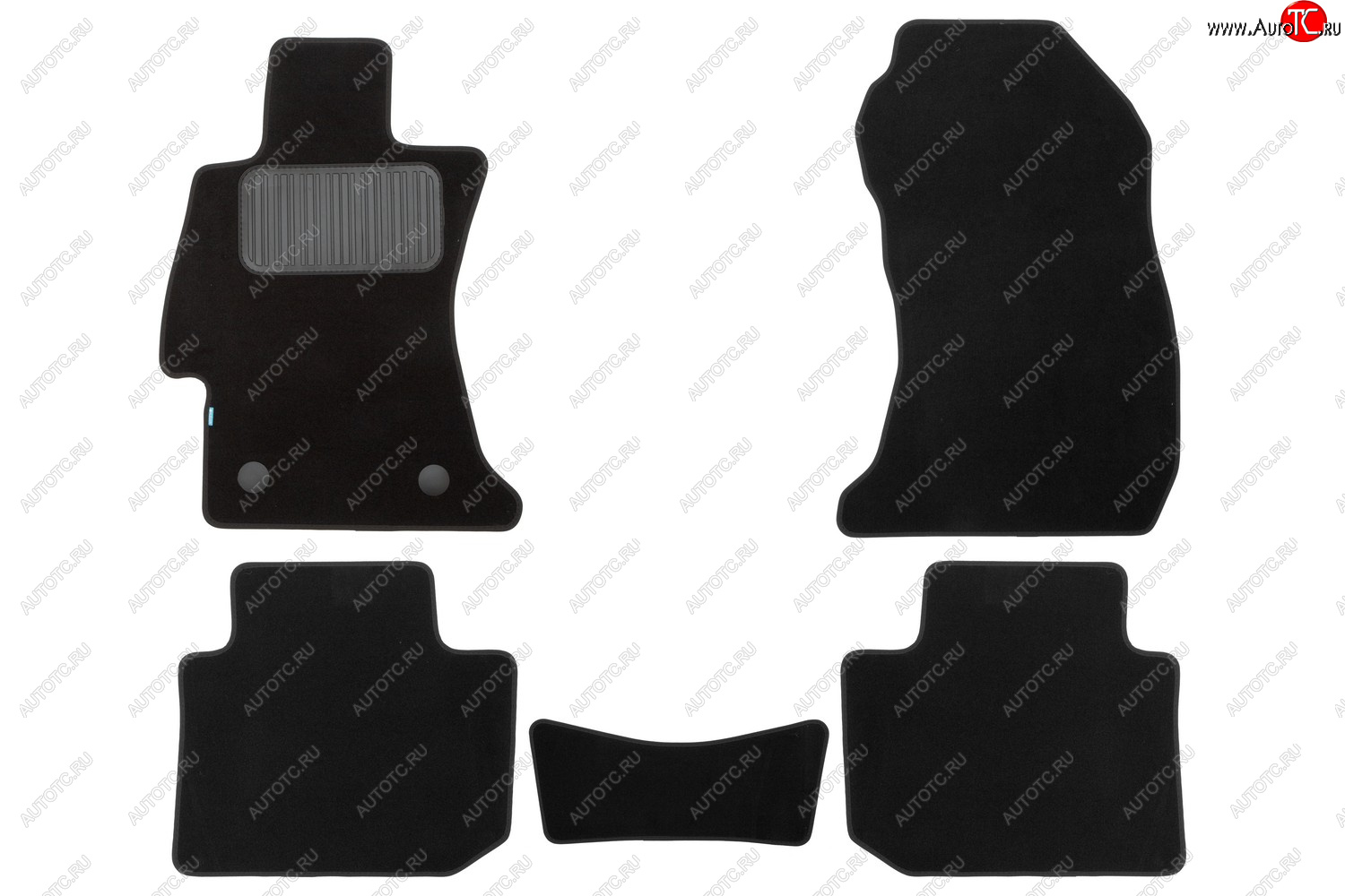 2 699 р. Текстильные коврики салона Klever Premium Subaru XV GP/G33 дорестайлинг (2012-2016) (черные)  с доставкой в г. Воронеж