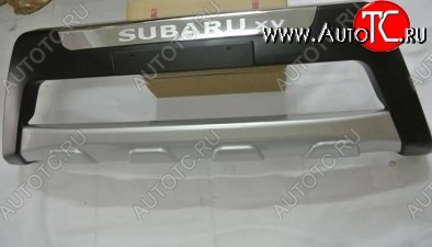 7 249 р. Накладка на передний бампер CT Subaru XV GP/G33 дорестайлинг (2012-2016) (Неокрашенная)  с доставкой в г. Воронеж