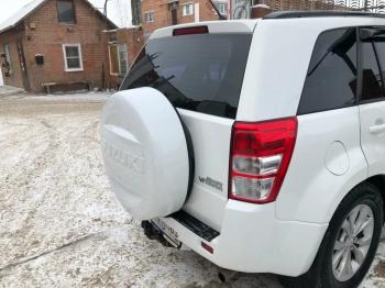 6 949 р. Пластиковый колпак запасного колеса SUZUKI (верхняя часть, 225/70/16)  Suzuki Grand Vitara ( FTB03 3 двери,  3TD62, TL52 5 дверей,  JT 5 дверей,  JT 3 двери,  JT) - Grand Vitara XL7 (неокрашенный)  с доставкой в г. Воронеж. Увеличить фотографию 13