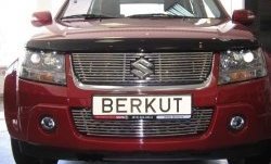 4 549 р. Декоративная вставка воздухозаборника Berkut Suzuki Grand Vitara JT 5 дверей дорестайлинг (2005-2008)  с доставкой в г. Воронеж. Увеличить фотографию 1