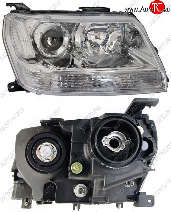 7 999 р. Правая фара SAT (под ксенон) Suzuki Escudo 3 дорестайлинг (2006-2008) с доставкой в г. Воронеж Увеличить фотографию 1 7 999 р. Правая фара SAT (под ксенон) Suzuki Escudo 3 дорестайлинг (2006-2008) с доставкой в г. Воронеж