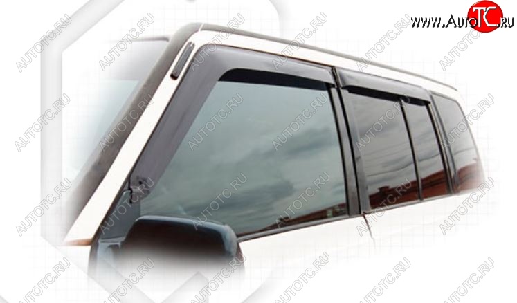 2 079 р. Дефлектора окон CA-Plastic (1,6 л) Suzuki Escudo 1 дорестайлинг (1988-1994) (Classic полупрозрачный)  с доставкой в г. Воронеж