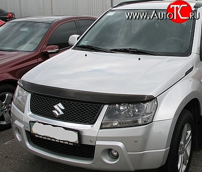 3 299 р. Дефлектор капота NovLine  Suzuki Grand Vitara ( JT 5 дверей,  JT 3 двери) (2005-2012) дорестайлинг, дорестайлинг, 1-ый рестайлинг, 1-ый рестайлинг  с доставкой в г. Воронеж