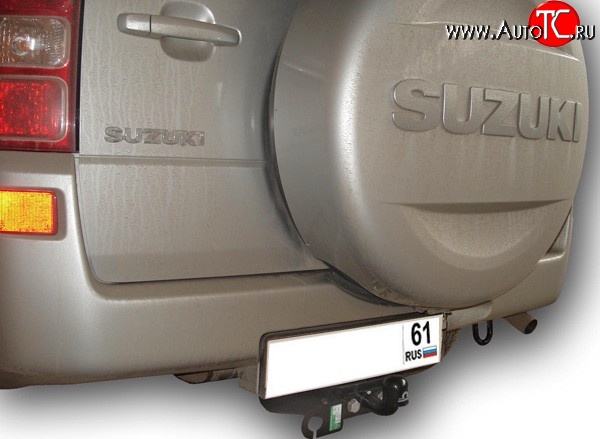 58 999 р. Фаркоп Лидер Плюс (до 2000 кг)  Suzuki Grand Vitara ( JT 5 дверей,  JT 3 двери) (2005-2012) дорестайлинг, 1-ый рестайлинг, 1-ый рестайлинг (Без электропакета)  с доставкой в г. Воронеж