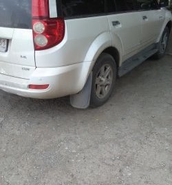 649 р. Универсальные задние брызговики (широкие) ПТП64 Uni3 SSANGYONG Korando 3 рестайлинг 1 (2013-2017)  с доставкой в г. Воронеж. Увеличить фотографию 9