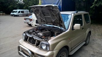 Упоры капота Атланта Инжиниринг Suzuki Jimny  JB23/JB43 (1998-2018) дорестайлинг, 1-ый рестайлинг, 2-ой рестайлинг