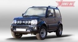 4 904 р. Декоративный элемент воздухозаборника Souz-96 (d10)  Suzuki Jimny  JB23/JB43 (2012-2018) 2-ой рестайлинг  с доставкой в г. Воронеж. Увеличить фотографию 1