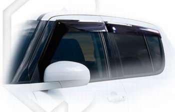 Дефлектора окон CA-Plastiс Suzuki Swift  ZC72S (2010-2016) дорестайлинг, хэтчбэк 5 дв., рестайлинг, хэтчбэк 5 дв. (Classic полупрозрачный)