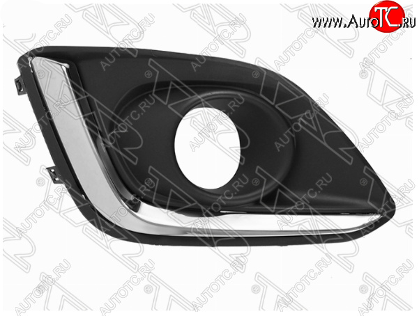1 269 р. Правая оправа противотуманной фары SAT  Suzuki Swift  ZC72S (2013-2016) рестайлинг, хэтчбэк 5 дв.  с доставкой в г. Воронеж