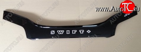 999 р. Дефлектор капота (plus) Russtal Suzuki Swift ZC дорестайлинг, хэтчбэк 5 дв. (2003-2008)  с доставкой в г. Воронеж