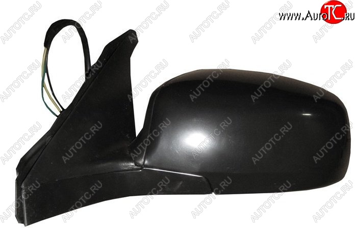 1 299 р. Левое зеркало заднего вида SAT (3 контакта)  Suzuki Swift ( ZC,  ZC11S,ZC21S, ZD11S) (2003-2010) дорестайлинг, хэтчбэк 5 дв., рестайлинг, хэтчбэк 5 дв. (Неокрашенное)  с доставкой в г. Воронеж