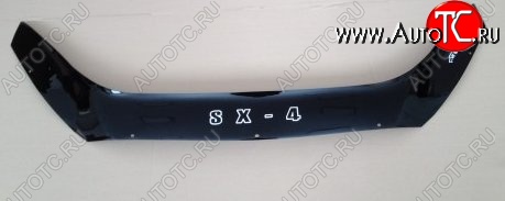 999 р. Дефлектор капота Russtal Suzuki SX4 JYB, JYA хэтчбэк дорестайлинг (2013-2016)  с доставкой в г. Воронеж