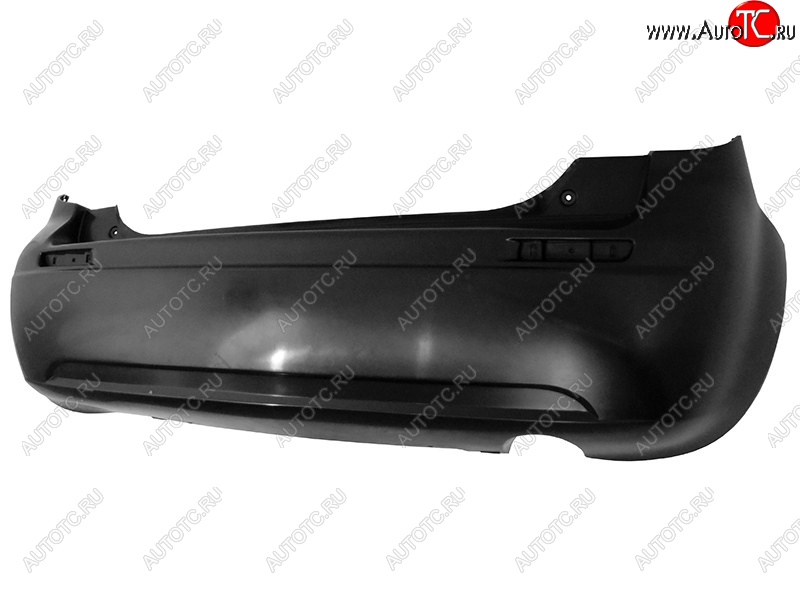 4 649 р. Задний бампер HBK SAT Suzuki SX4 YA21S,YB21S дорестайлинг, хэтчбэк (2006-2011) (Неокрашенный)  с доставкой в г. Воронеж
