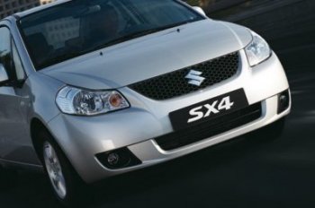 37 099 р. Передний бампер TYG  Suzuki SX4  GYC21S (2006-2012) дорестайлинг седан (Неокрашенный)  с доставкой в г. Воронеж. Увеличить фотографию 1