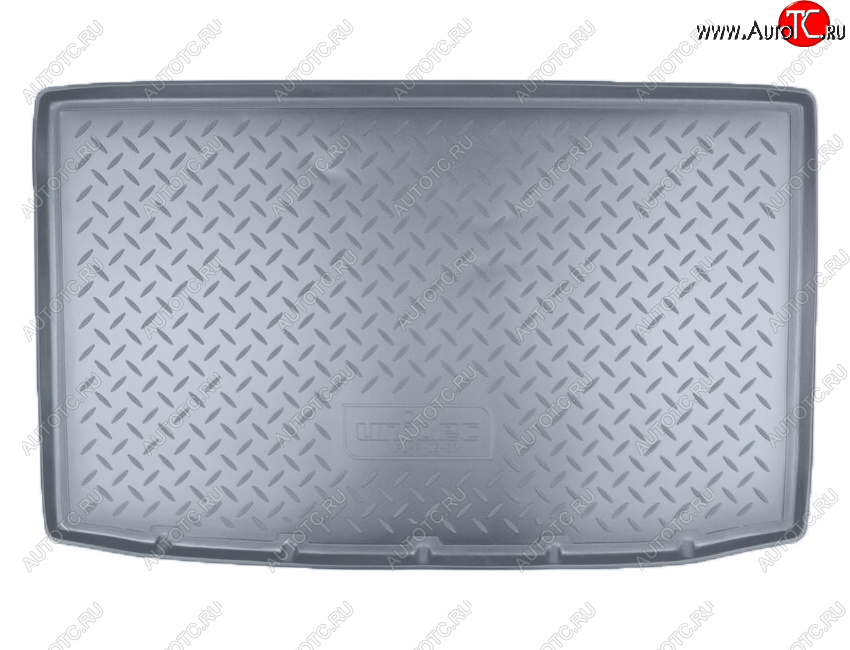1 659 р. Коврик багажника Norplast Unidec  Suzuki SX4  GYA,GYB (2010-2016)  рестайлинг, хэтчбэк (Цвет: серый)  с доставкой в г. Воронеж