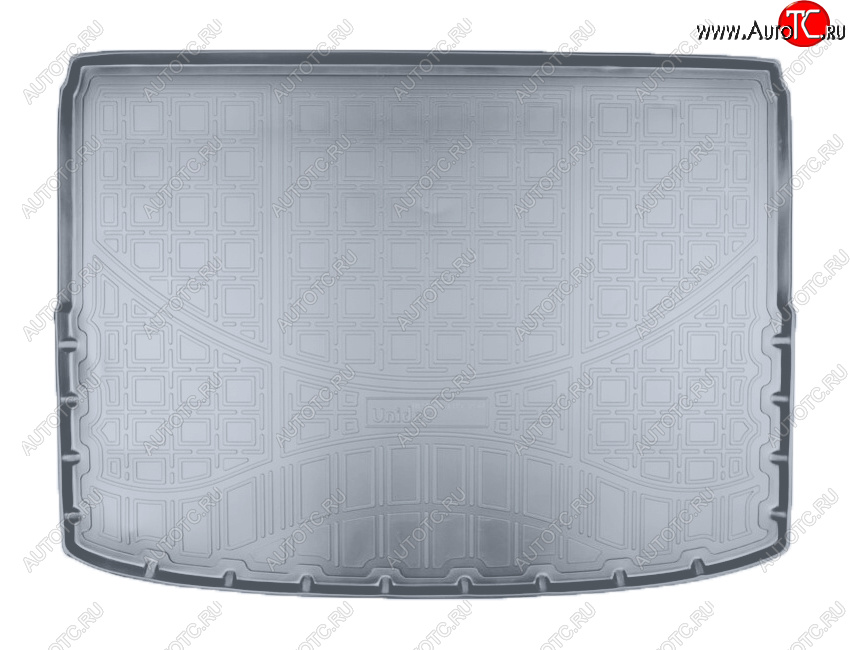 2 299 р. Коврик багажника Norplast Unidec  Suzuki Vitara  LY (2015-2025) дорестайлинг, рестайлинг (Цвет: серый)  с доставкой в г. Воронеж