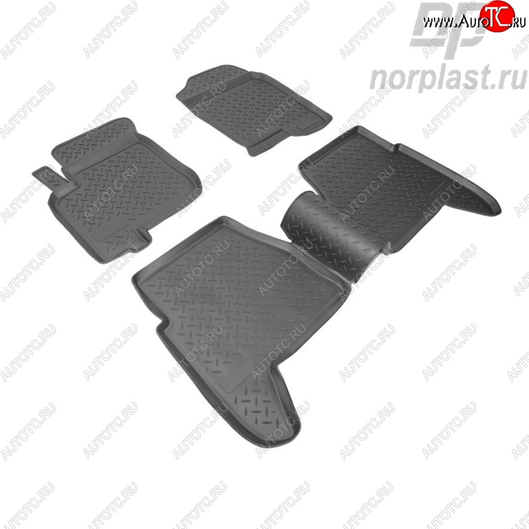 2 499 р. Комплект ковриков в салон Norplast  SSANGYONG Musso (1993-2005), ТАГАЗ Road Partner (2007-2009)  с доставкой в г. Воронеж