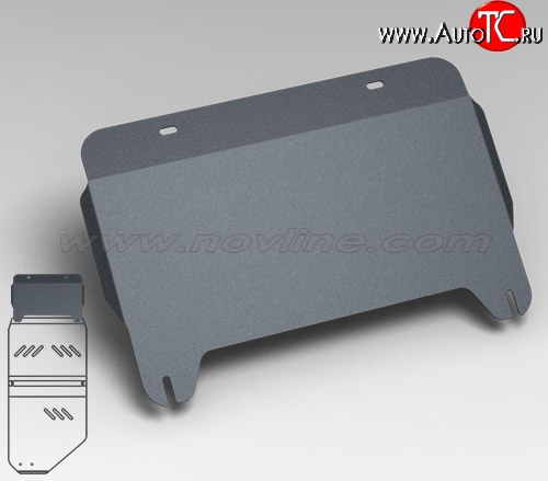 3 699 р. Защита картера двигателя Novline (2.3/3.2, МКПП/АКПП, 3 мм) ТАГАЗ Tager 3d (2008-2012)  с доставкой в г. Воронеж