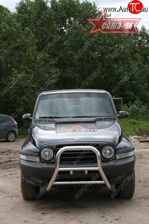 15 524 р. Защита переднего бампера Souz-96 (d60) ТАГАЗ Tager 5d (2008-2012)  с доставкой в г. Воронеж
