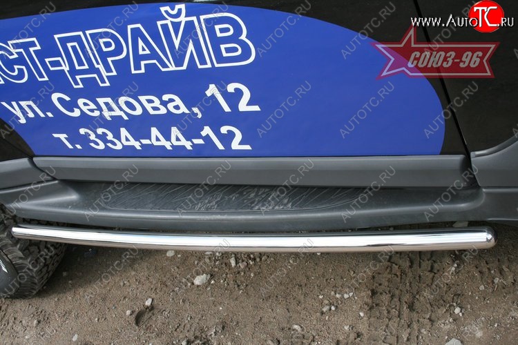 10 349 р. Защита штатных порогов Souz-96 (d42)  ТАГАЗ Tager  3d (2008-2012)  с доставкой в г. Воронеж