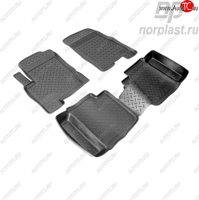 2 459 р. Комплект ковриков в салон Norplast  SSANGYONG Korando  2 (1996-2006), ТАГАЗ Tager  3d (2008-2012)  с доставкой в г. Воронеж