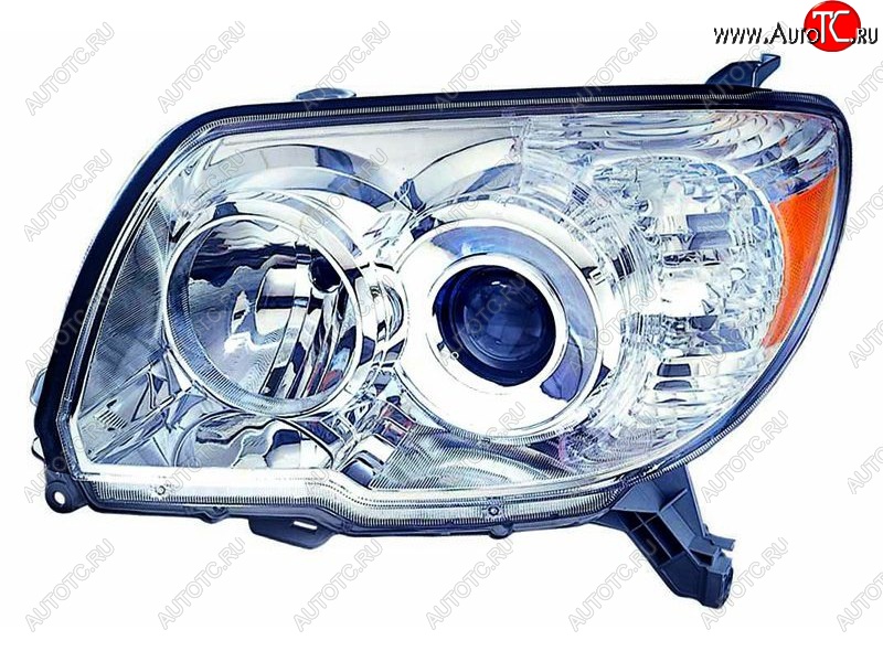20 349 р. Левая фара SAT Toyota Hilux Surf N210 рестайлинг (2005-2009)  с доставкой в г. Воронеж