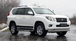 4 699 р. Молдинги RA Toyota Land Cruiser Prado J150 1-ый рестайлинг (2013-2017) (Поверхность глянец (под окраску), Неокрашенные)  с доставкой в г. Воронеж. Увеличить фотографию 4