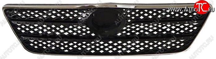 7 699 р. Решётка радиатора SAT Toyota Allex E12# 2-ой рестайлинг (2004-2006) (Неокрашенная)  с доставкой в г. Воронеж