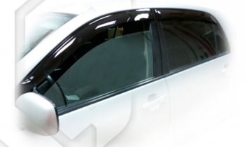 Дефлектора окон (E121, 123,124) CA-Plastic Toyota Allex  E12# (2004-2006) 2-ой рестайлинг