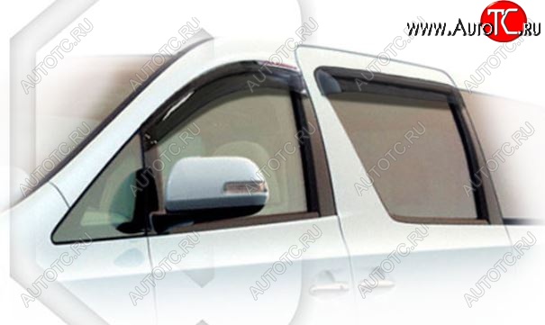 2 159 р. Дефлектора окон (ANH20W) CA-Plastic  Toyota Alphard  H20 (2008-2011) дорестайлинг (Classic полупрозрачный)  с доставкой в г. Воронеж