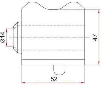 222 р. Правая резиновая втулка переднего стабилизатора (D=23) SAT  Toyota Auris ( E150,  E180) - Corolla Rumion  E150  с доставкой в г. Воронеж. Увеличить фотографию 1