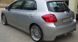 10 199 р. Задний бампер CT Toyota Auris E150 хэтчбэк 5 дв. дорестайлинг (2006-2010) (Неокрашенный)  с доставкой в г. Воронеж. Увеличить фотографию 1