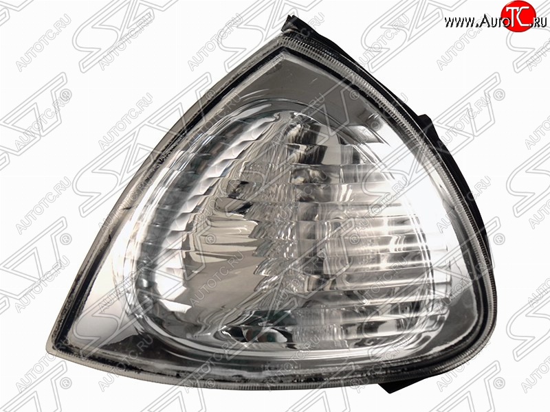 929 р. Левый указатель поворота передний SAT (хром) Toyota Avensis T220 седан дорестайлинг (1997-2001)  с доставкой в г. Воронеж