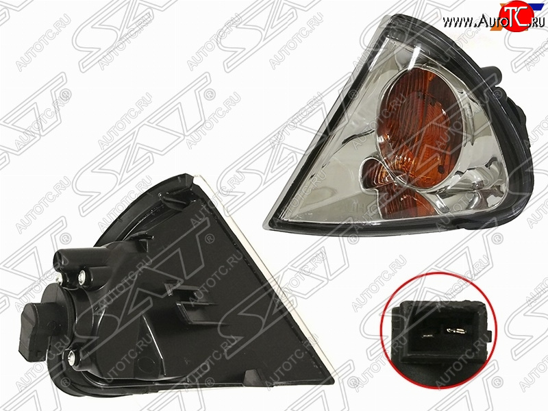 599 р. Правый передний указатель поворота SAT Toyota Avensis T220 седан рестайлинг (2000-2003)  с доставкой в г. Воронеж