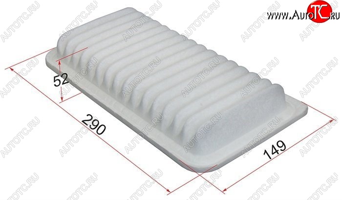 200 р. Фильтр воздушный двигателя SAT  BYD F3 (2005-2018), Lifan Solano (2010-2025), Pontiac Vibe  AZE (2008-2010), Toyota Avensis ( T250 седан,  T250 универсал) (2003-2008), Toyota Corolla  E120 (2000-2004)  с доставкой в г. Воронеж