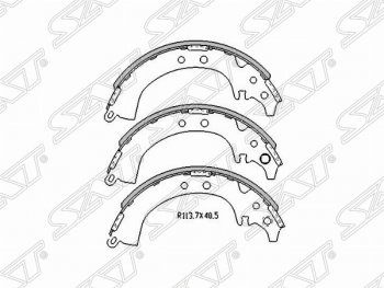 Колодки тормозные задние SAT Toyota Ipsum SXM10 дорестайлинг (1995-1998)