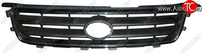 4 499 р. Решётка радиатора (рестайлинг) SAT Toyota Camry XV20 (1999-2001) (Неокрашенная)  с доставкой в г. Воронеж