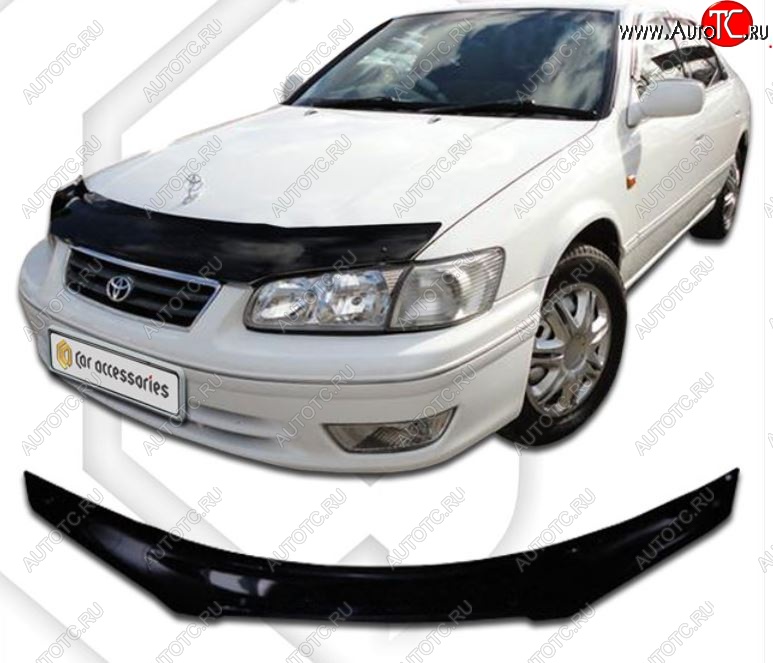 2 079 р. Дефлектор капота Camry Gracia (V20-V25) CA-Plastiс Toyota Camry XV20 (1999-2001) (Classic черный, Без надписи) с доставкой в г. Воронеж Увеличить фотографию 1 2 079 р. Дефлектор капота Camry Gracia (V20-V25) CA-Plastiс Toyota Camry XV20 (1999-2001) (Classic черный, Без надписи) с доставкой в г. Воронеж
