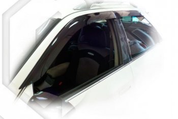 Дефлектора окон  Camry Gracia Wagon (MCV21W, MCV25W, SXV20W, SXV25W) CA-Plastiс Toyota Camry  XV20 (1999-2001) (Classic полупрозрачный, Без хром.молдинга)