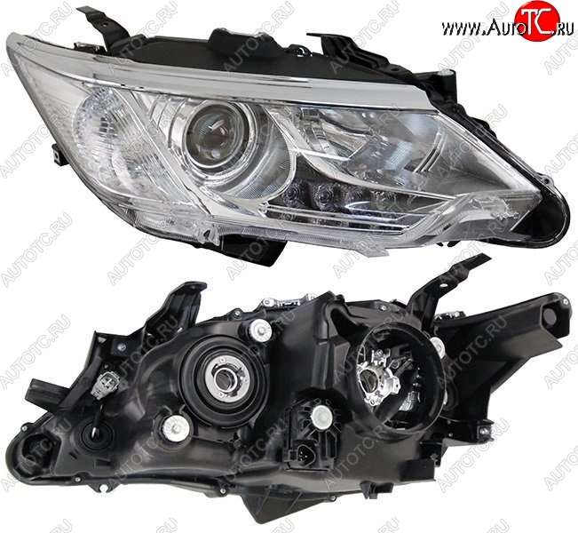 5 799 р. Правая фара SAT (под ксенон) Toyota Camry XV55 1-ый рестайлинг (2014-2017)  с доставкой в г. Воронеж