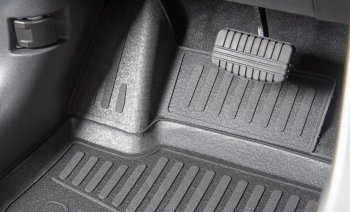 9 949 р. Коврики в салон Triumf (полиуретан с эффектом шагреневой кожи, 3D)  Toyota Camry  XV70 (2017-2021) дорестайлинг  с доставкой в г. Воронеж. Увеличить фотографию 3