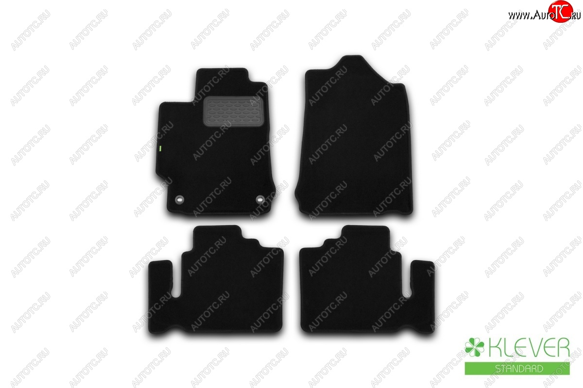 7 799 р. Коврики в салон (текстиль) Klever Standart  Toyota Camry ( XV50,  XV55) (2011-2018) дорестайлинг, 1-ый рестайлинг, 2-ой рестайлинг  с доставкой в г. Воронеж