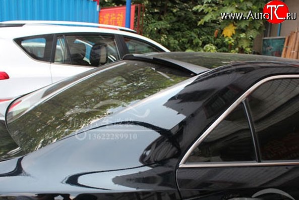 3 689 р. Козырёк на заднее стекло M-VRS Toyota Camry XV55 1-ый рестайлинг (2014-2017) (Неокрашенный)  с доставкой в г. Воронеж