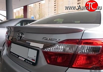 5 519 р. Лип спойлер Modellista Toyota Camry XV50 дорестайлинг (2011-2014) (Неокрашенный)  с доставкой в г. Воронеж