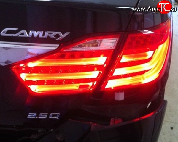 12 449 р. Задняя оптика для M-VRS Toyota Camry XV50 дорестайлинг (2011-2014)  с доставкой в г. Воронеж